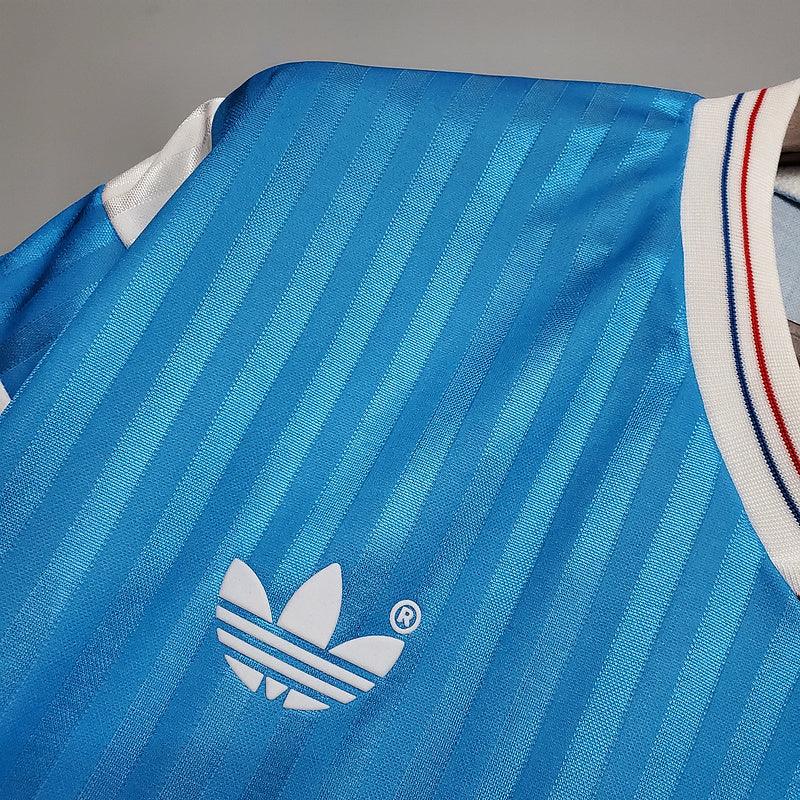 Camisa Marseille Retrô 1990 Azul - Adidas - DA Sports Oficial