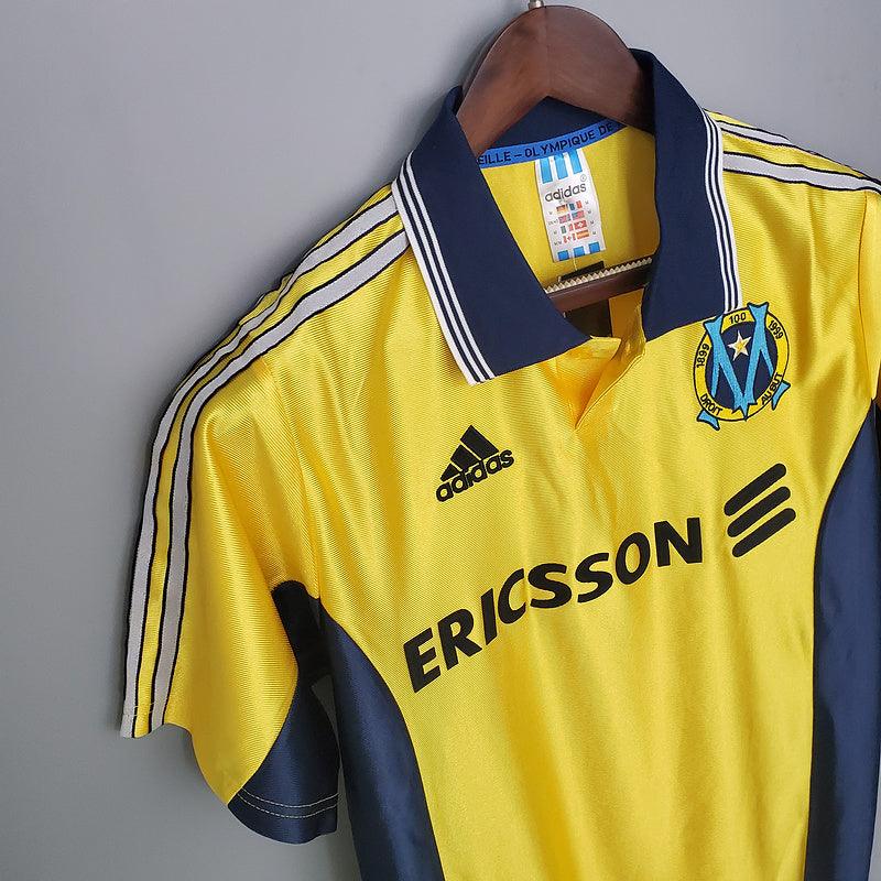 Camisa Marseille Retrô 1998/1999 Amarela - Adidas - DA Sports Oficial