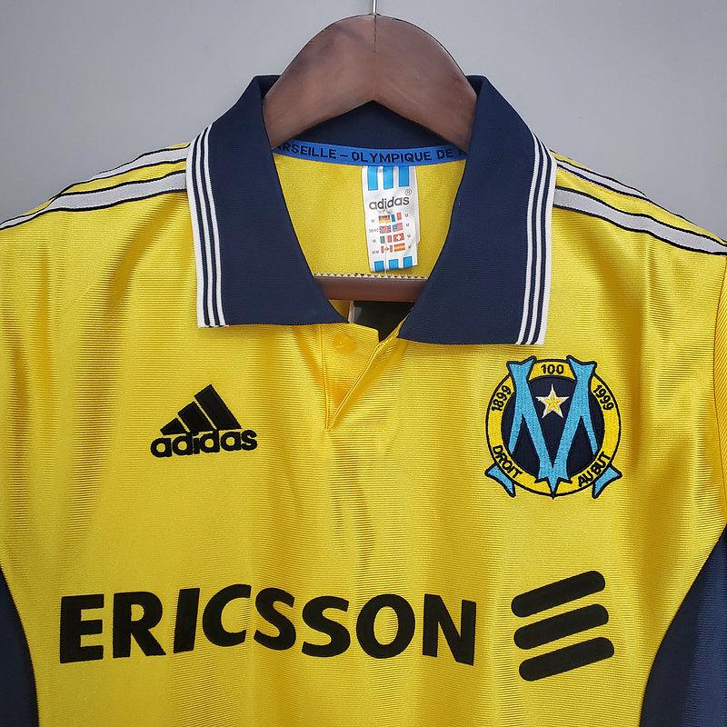 Camisa Marseille Retrô 1998/1999 Amarela - Adidas - DA Sports Oficial