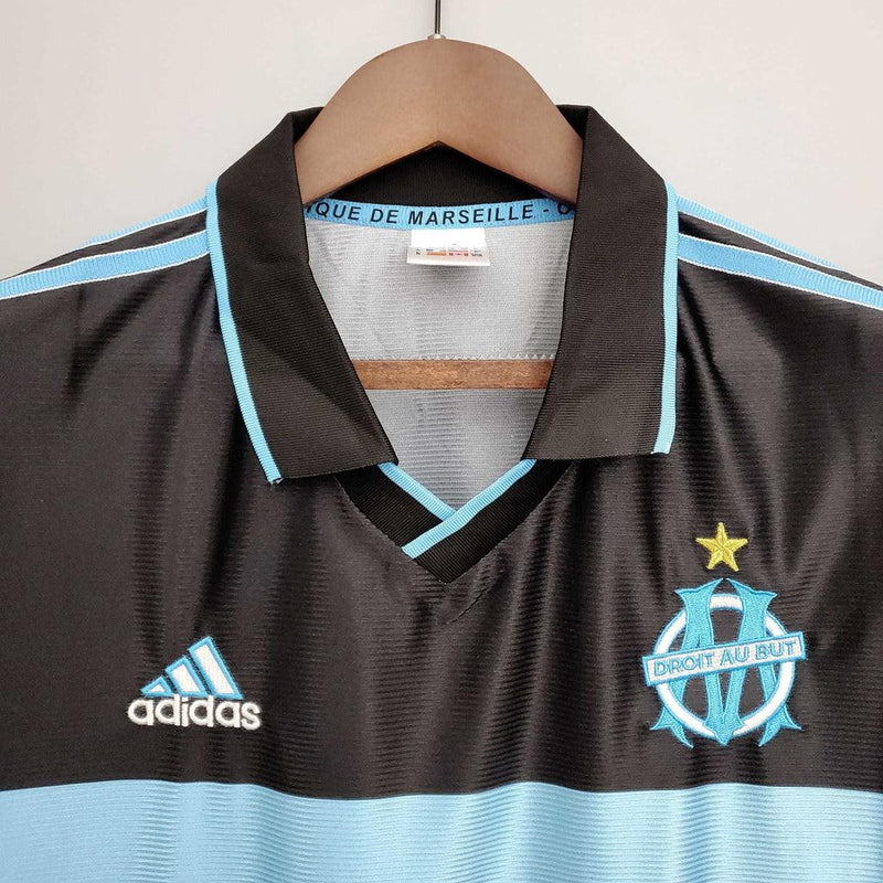 Camisa Marseille Retrô 1999/2000 Preta - Adidas - DA Sports Oficial