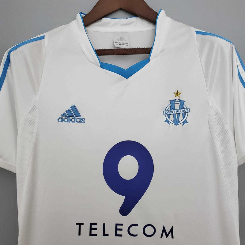 Camisa Marseille Retrô 2002/2003 Branca - Adidas - DA Sports Oficial