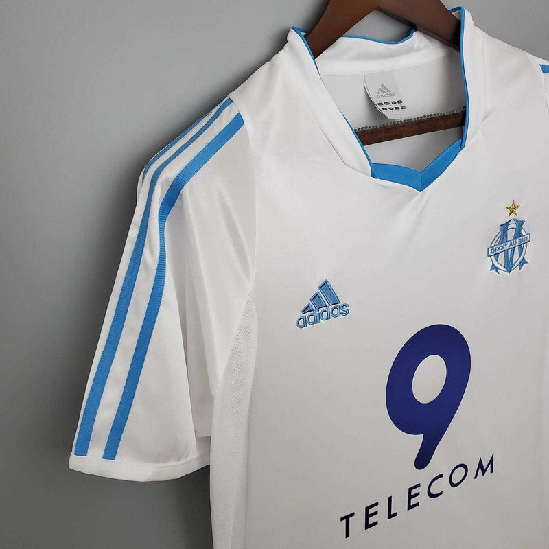 Camisa Marseille Retrô 2002/2003 Branca - Adidas - DA Sports Oficial