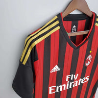 Camiseta AC Milan Retro 2013/2014 - Roja e Negra