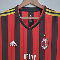Camiseta AC Milan Retro 2013/2014 - Roja e Negra