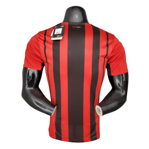 Camisa Milan 21/22 - Vermelha e Preta - Puma - Masculino Jogador - DA Sports Oficial