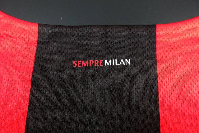 Camisa Milan 21/22 - Vermelha e Preta - Puma - Masculino Jogador - DA Sports Oficial