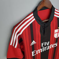 Camiseta AC Milan Retro 2014/2015 - Roja e Negra