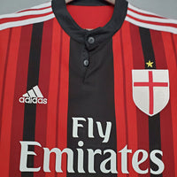 Camiseta AC Milan Retro 2014/2015 - Roja e Negra
