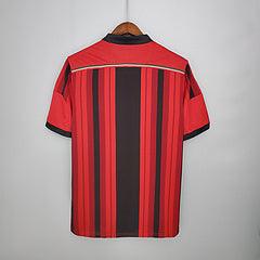 Camisa Milan Retrô 2014/2015 Vermelha e Preta - Adidas - DA Sports Oficial