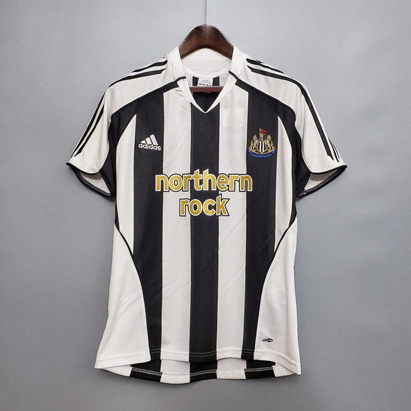 Camisa Newcastle Retrô 2005/2006 Preta e Branca - Adidas - DA Sports Oficial