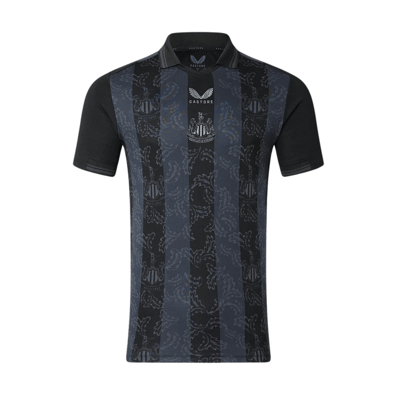 Camisa Newcastle United 130 Anos 22/23 Castore - Preto - DA Sports Oficial