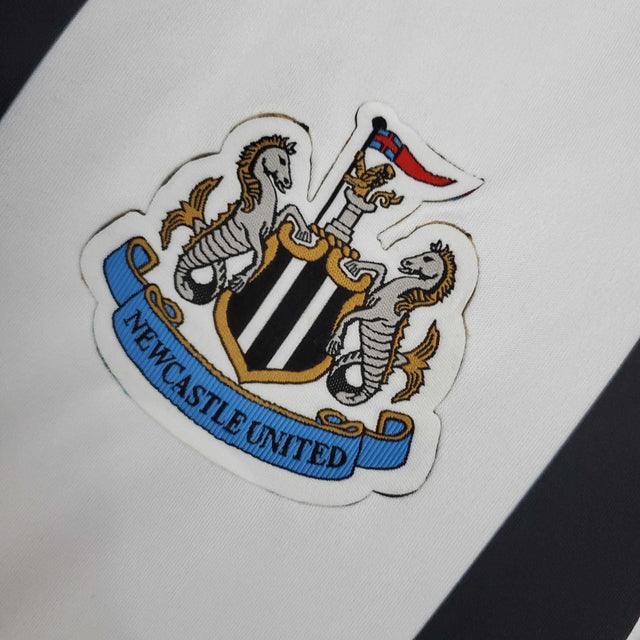 Camisa Newcastle United I 21/22 Castore - Preto e Branco - DA Sports Oficial