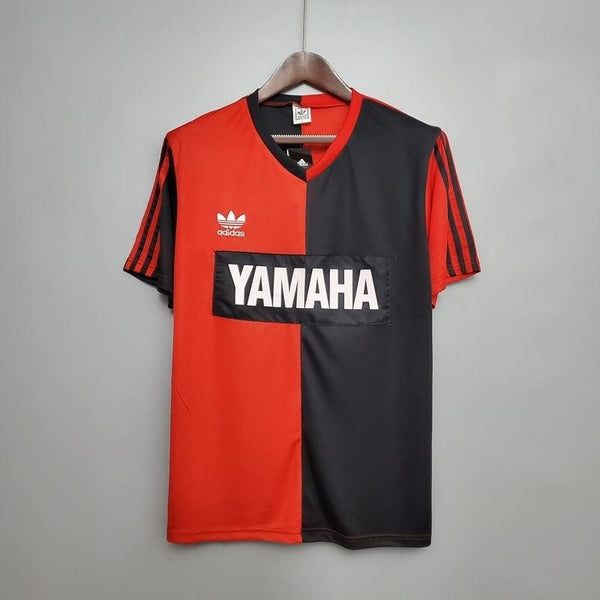 Camisa Newell's Old Boys Retrô 1993 Vermelha e Preta - Adidas - DA Sports Oficial