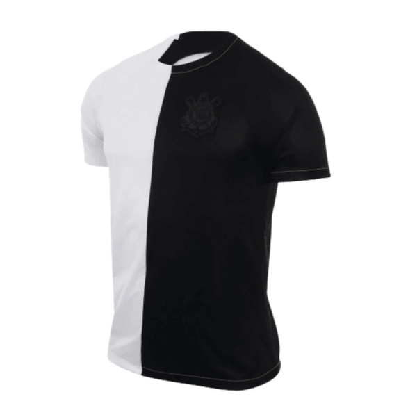 Camisa Nike Corinthians Pré Jogo 2023/24 - Branco e Preto - DA Sports Oficial