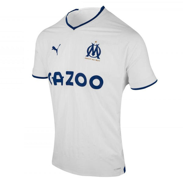 Camisa Olympique de Marseille I 22/23 Puma - Branco - DA Sports Oficial