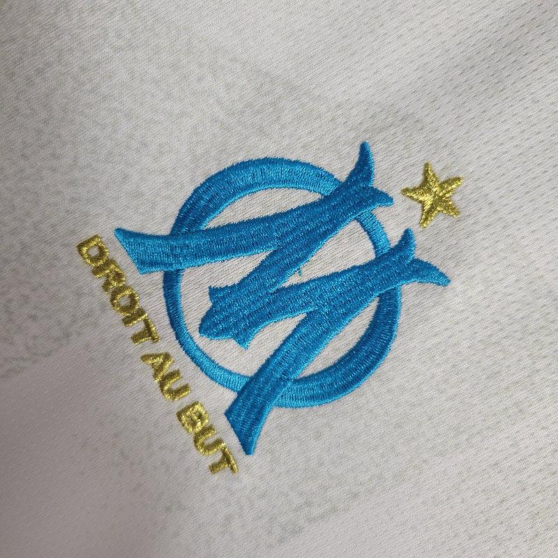 Camisa Olympique de Marseille I 23/24 Puma - Branco - DA Sports Oficial