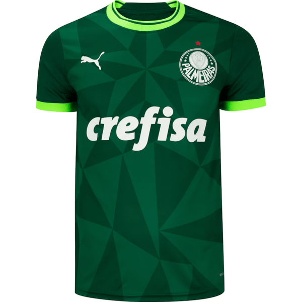 Camisa Palmeiras I 23/24 Puma - Verde - DA Sports Oficial