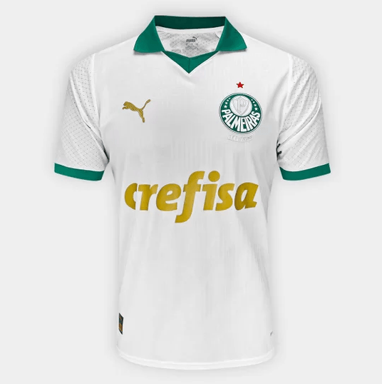 Camisa Palmeiras ll 24/25 s/n° Jogador Puma - Branca - DA Sports Oficial