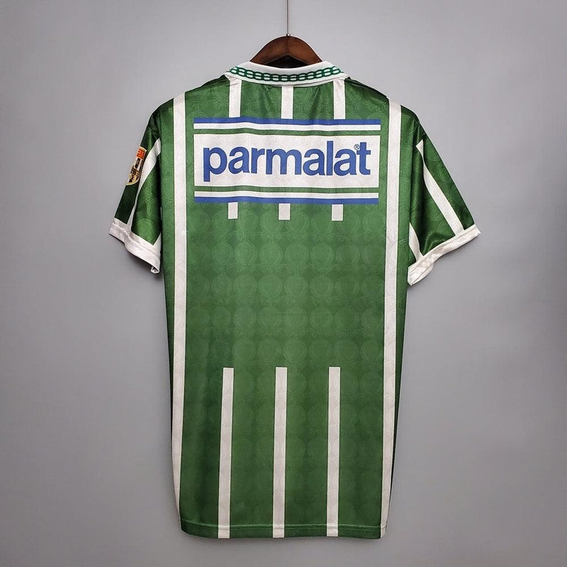 Camisa Palmeiras Retrô 9394 - Rhumell - Verde e Branca - DA Sports Oficial