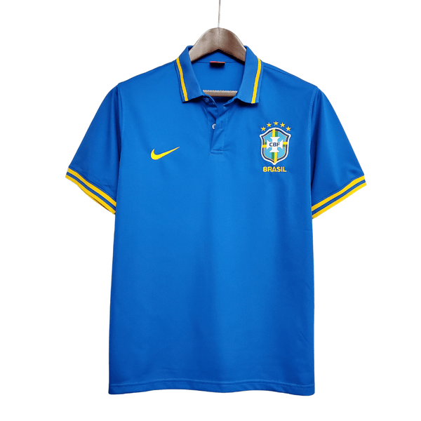 Camisa Polo Brasil Azul - Masculina - DA Sports Oficial