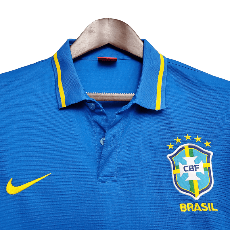 Camisa Polo Brasil Azul - Masculina - DA Sports Oficial