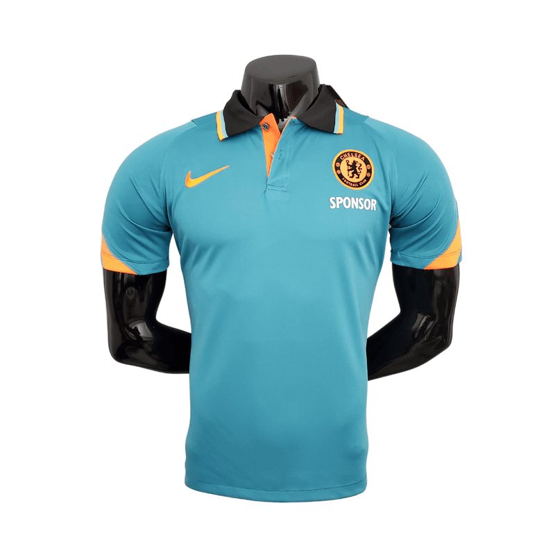 Camisa Polo Chelsea Azul - Masculina - DA Sports Oficial