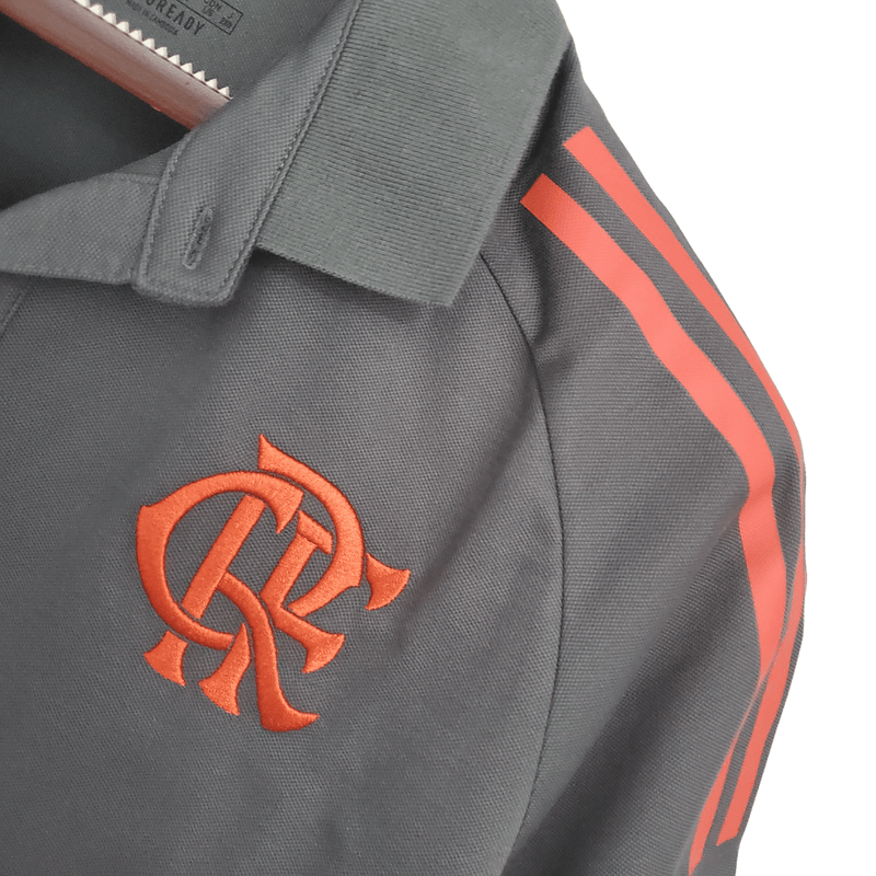 Camisa Polo Flamengo Cinza - Masculina - DA Sports Oficial