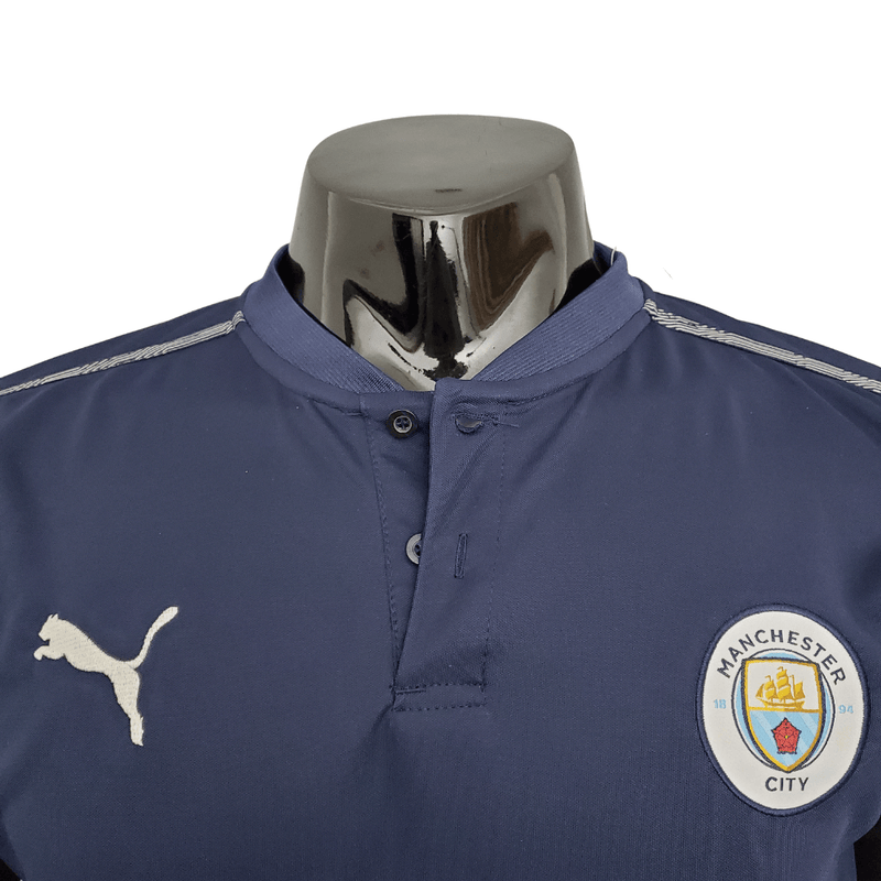 Camisa Polo Manchester City Azul - Masculina - DA Sports Oficial