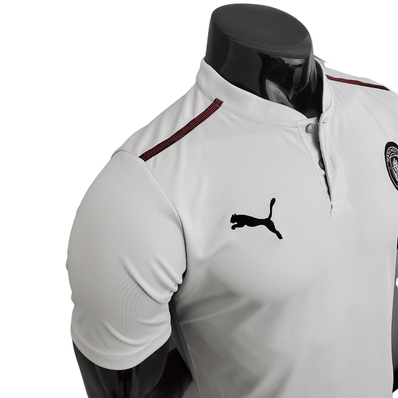 Camisa Polo Manchester City Branca - Masculina - DA Sports Oficial