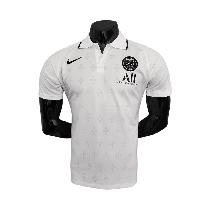 Camisa Polo PSG Branca - Masculina - DA Sports Oficial