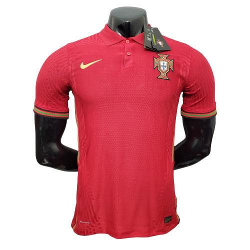 Camisa Portugal I 2021 - Vermelha - Nike - Masculino Jogador - DA Sports Oficial