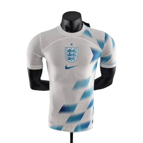 Camisa Pré-Jogo Inglaterra 2022 - Branco - Nike - Masculino Jogador - DA Sports Oficial