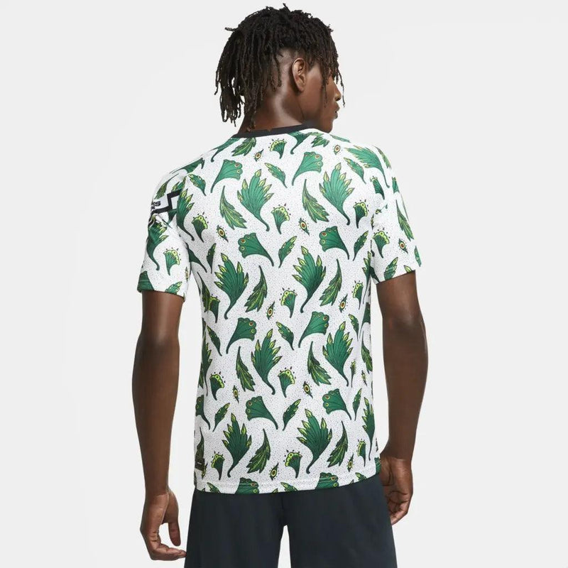 Camisa Pré-jogo Seleção Nigéria 20/21 Nike - Branco - DA Sports Oficial