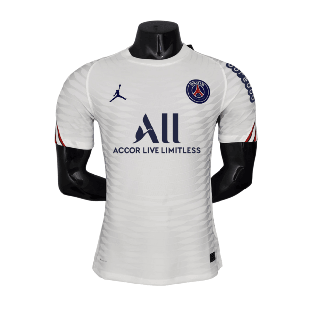 Camisa PSG 21/22 - Branca - Jordan - Masculino Jogador - DA Sports Oficial