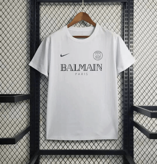 Camisa PSG 23/24 Lançamento Edição Especial Balmain Paris - DA Sports Oficial