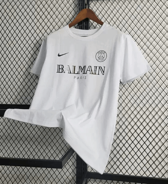 Camisa PSG 23/24 Lançamento Edição Especial Balmain Paris - DA Sports Oficial