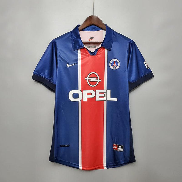 Camisa PSG Retrô 1998/1999 Azul e Vermelha - Nike - DA Sports Oficial