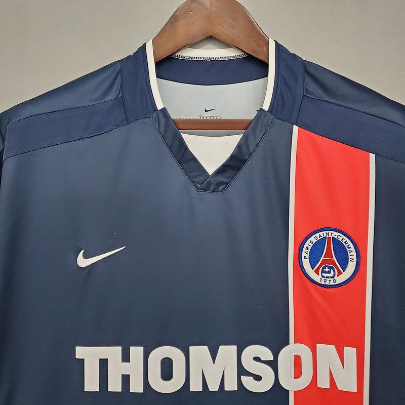 Camisa PSG Retrô 2002/2003 Azul e Vermelha - Nike - DA Sports Oficial