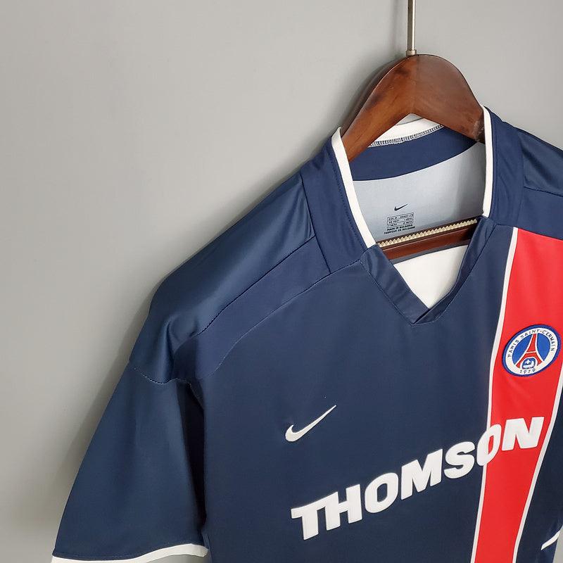 Camisa PSG Retrô 2002/2003 Azul e Vermelha - Nike - DA Sports Oficial