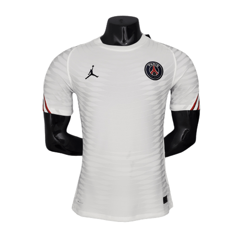 Camisa PSG Treino 21/22 - Branca - Jordan - Masculino Jogador - DA Sports Oficial