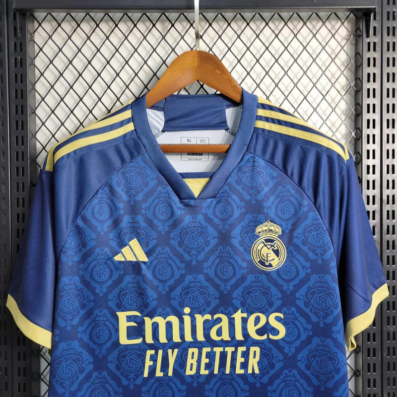 Camisa Real Madrid Azul Royal - 23/24 - DA Sports Oficial