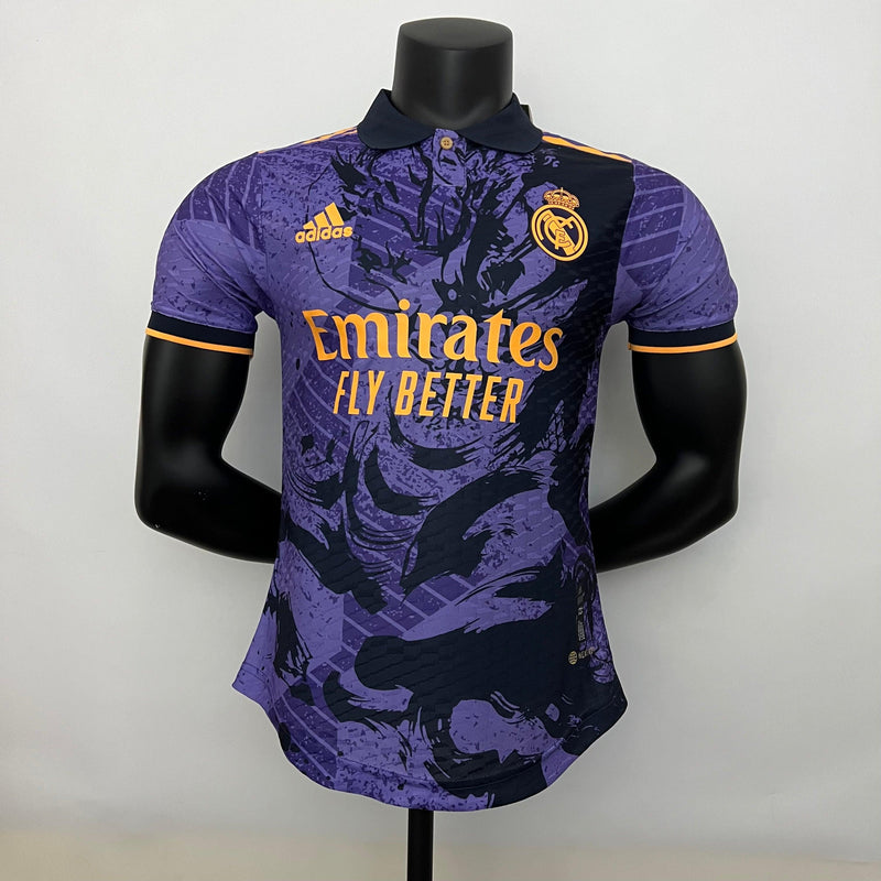 Camisa Real Madrid [Dragon] 23/24 - Roxo - Adidas - Masculino Jogador - DA Sports Oficial