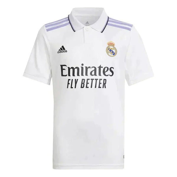 Camisa Real Madrid Home 22/23 s/n° Torcedor Masculino - Branco - DA Sports Oficial