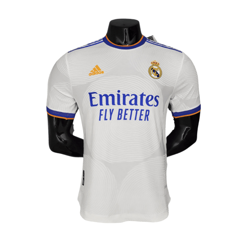 Camisa Real Madrid I 21/22 - Branca - Adidas - Masculino Jogador - DA Sports Oficial