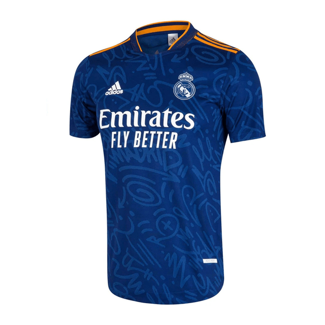 Camisa Real Madrid II 21/22 Adidas - Azul - DA Sports Oficial