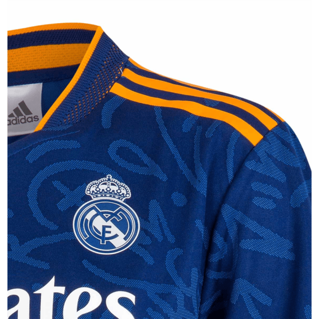 Camisa Real Madrid II 21/22 Adidas - Azul - DA Sports Oficial