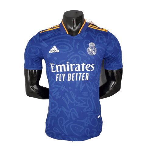 Camisa Real Madrid II 21/22 - Azul - Adidas - Masculino Jogador - DA Sports Oficial