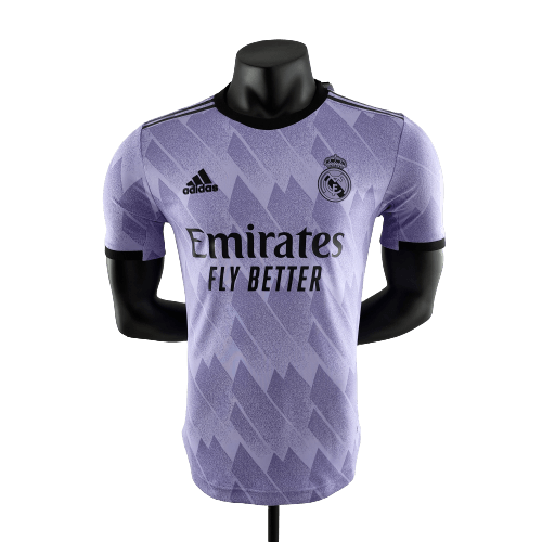 Camisa Real Madrid II 22/23 - Roxa - Adidas - Masculino Jogador - DA Sports Oficial