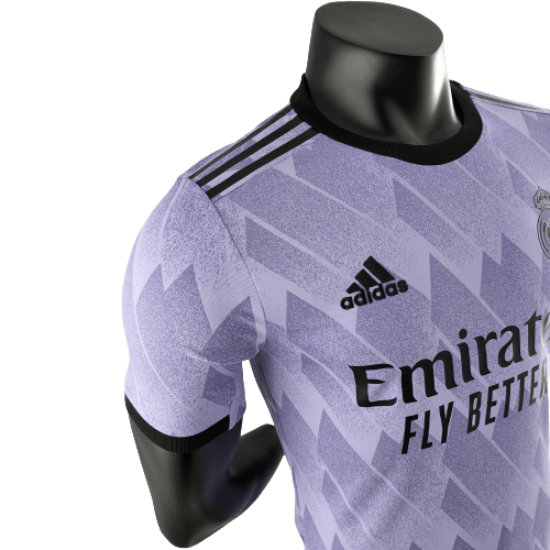 Camisa Real Madrid II 22/23 - Roxa - Adidas - Masculino Jogador - DA Sports Oficial