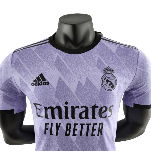 Camisa Real Madrid II 22/23 - Roxa - Adidas - Masculino Jogador - DA Sports Oficial